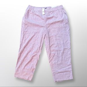 Lane Bryant Slim Ankle Mid Rise Pants